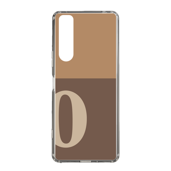 Slim Protection Case［ Original - initial two tone - O brown ］