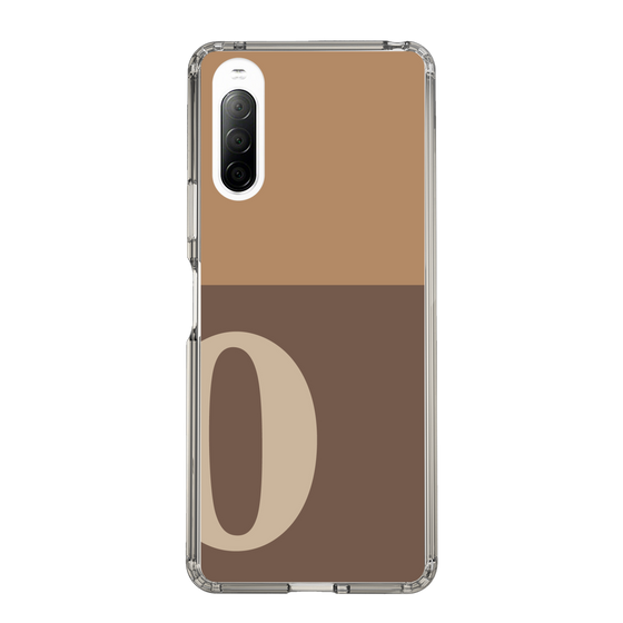Slim Protection Case［ Original - initial two tone - O brown ］