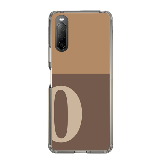 Slim Protection Case［ Original - initial two tone - O brown ］