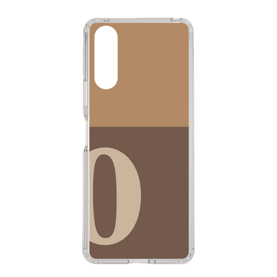 Slim Protection Case［ Original - initial two tone - O brown ］