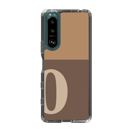 Slim Protection Case［ Original - initial two tone - O brown ］