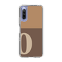 Slim Protection Case［ Original - initial two tone - O brown ］