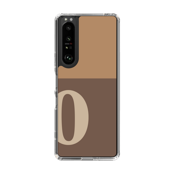 Slim Protection Case［ Original - initial two tone - O brown ］