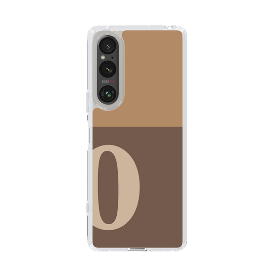 Slim Protection Case［ Original - initial two tone - O brown ］