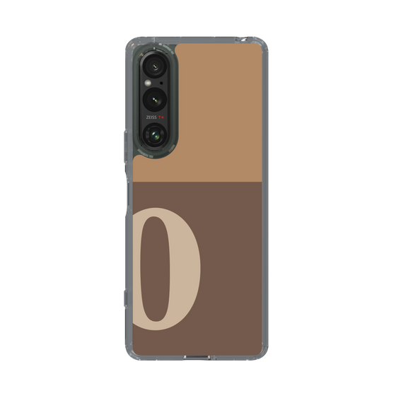 Slim Protection Case［ Original - initial two tone - O brown ］