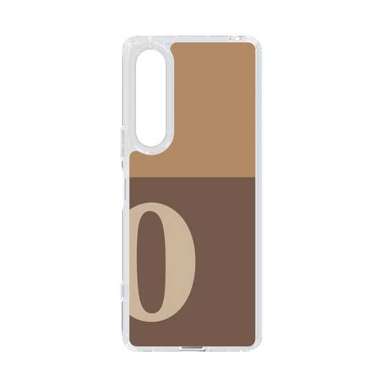 Slim Protection Case［ Original - initial two tone - O brown ］