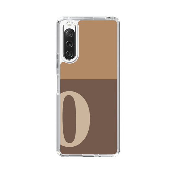 Slim Protection Case［ Original - initial two tone - O brown ］