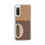 Slim Protection Case［ Original - initial two tone - O brown ］