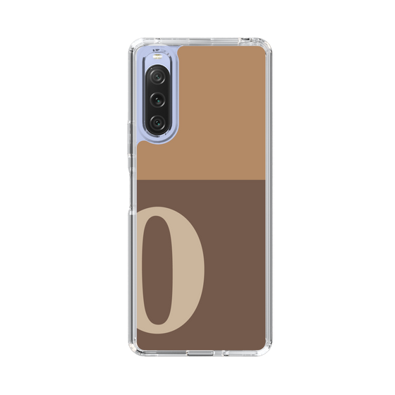 Slim Protection Case［ Original - initial two tone - O brown ］