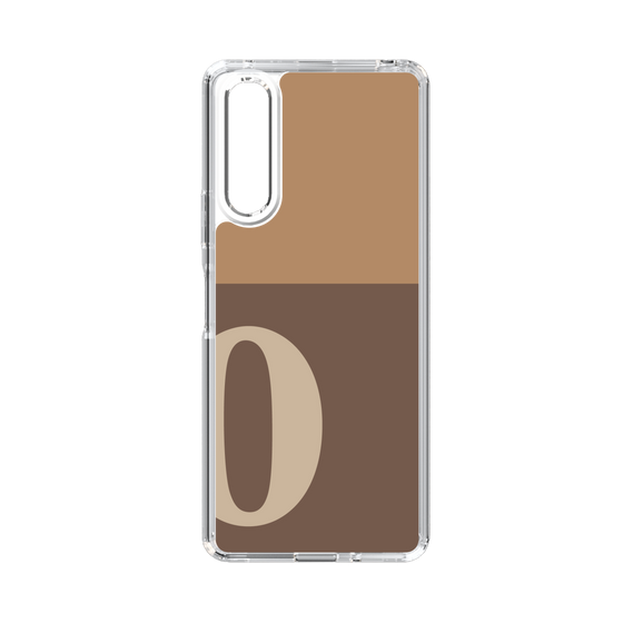 Slim Protection Case［ Original - initial two tone - O brown ］