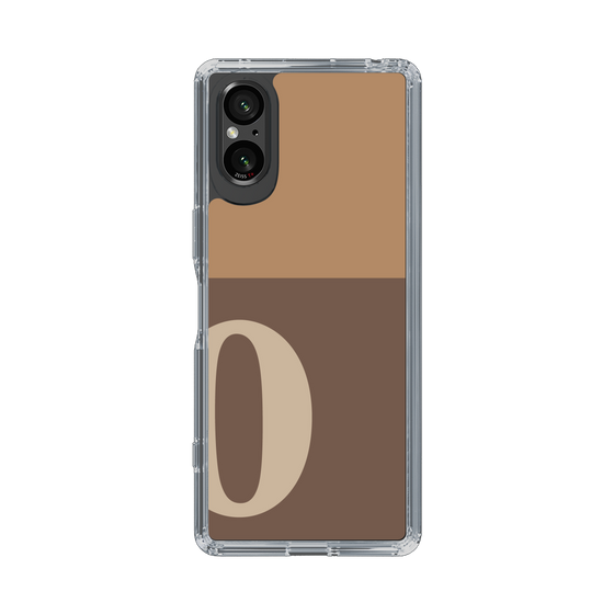 Slim Protection Case［ Original - initial two tone - O brown ］