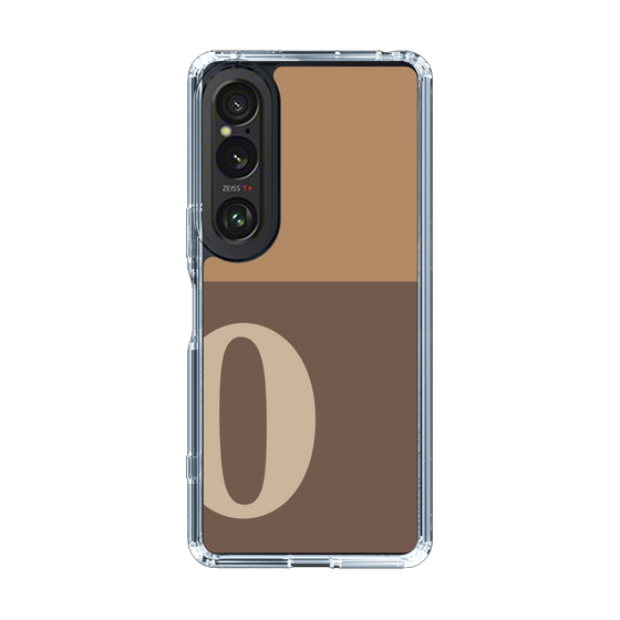 Slim Protection Case［ Original - initial two tone - O brown ］
