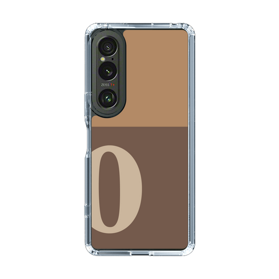 Slim Protection Case［ Original - initial two tone - O brown ］