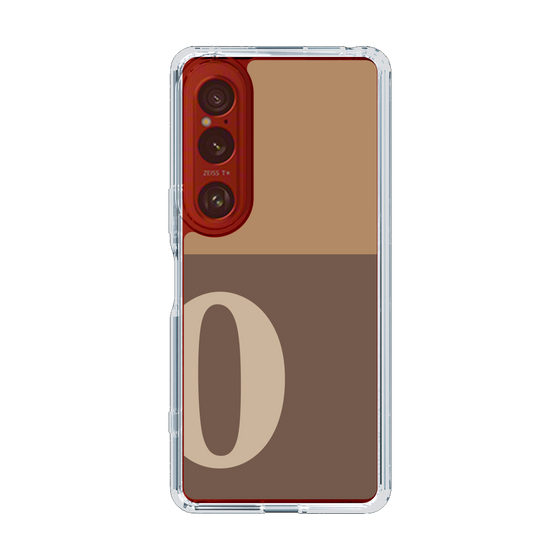 Slim Protection Case［ Original - initial two tone - O brown ］