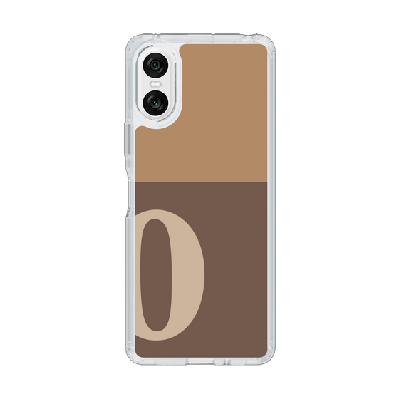 Slim Protection Case［ Original - initial two tone - O brown ］