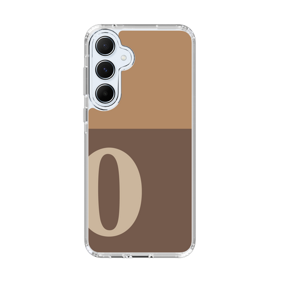 Slim Protection Case［ オリジナル - initial two tone - O brown ］
