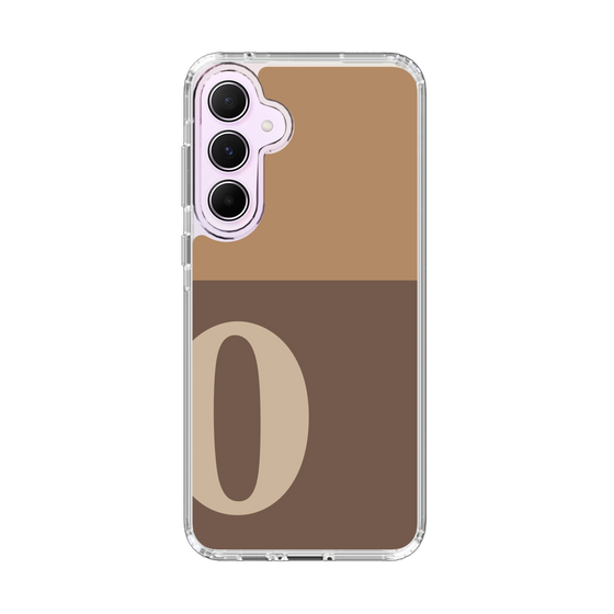 Slim Protection Case［ オリジナル - initial two tone - O brown ］