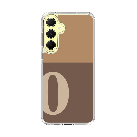 Slim Protection Case［ オリジナル - initial two tone - O brown ］