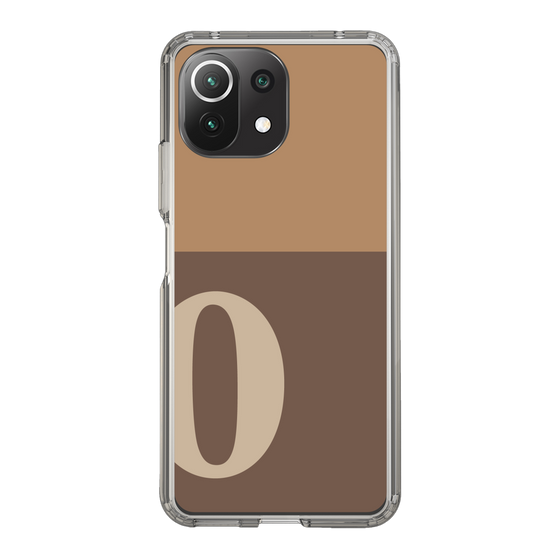 Slim Protection Case［ Original - initial two tone - O brown ］