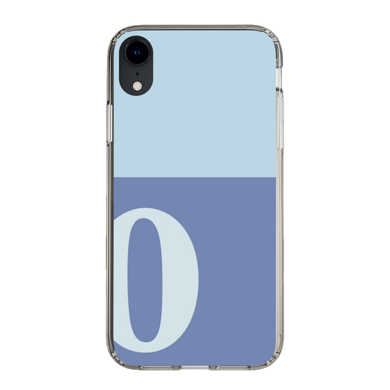 Slim Protection Case［ Original - initial two tone - O blue ］