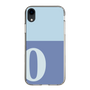 Slim Protection Case［ Original - initial two tone - O blue ］