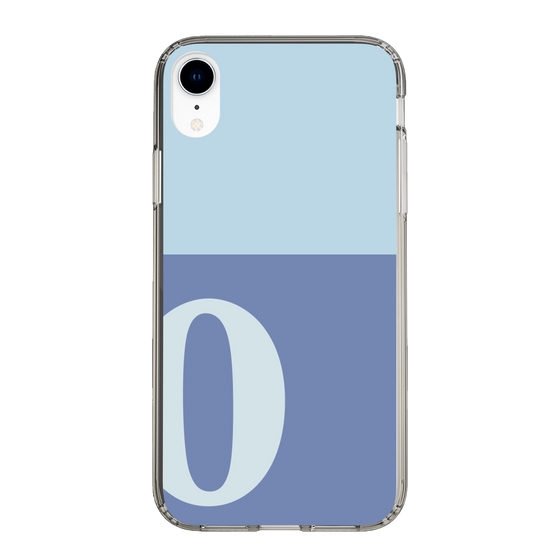 Slim Protection Case［ Original - initial two tone - O blue ］