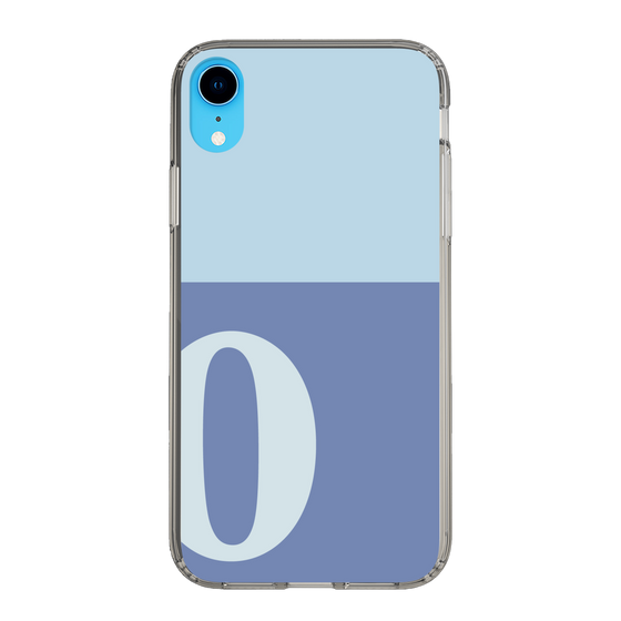 Slim Protection Case［ Original - initial two tone - O blue ］
