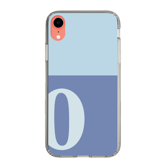 Slim Protection Case［ Original - initial two tone - O blue ］