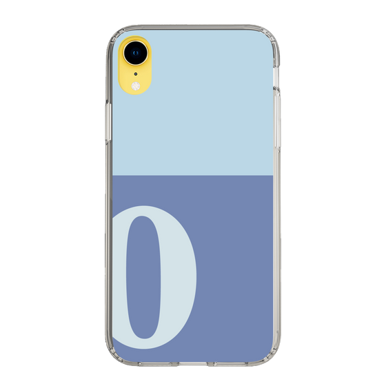 Slim Protection Case［ Original - initial two tone - O blue ］