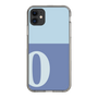 Slim Protection Case［ Original - initial two tone - O blue ］