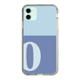 Slim Protection Case［ Original - initial two tone - O blue ］
