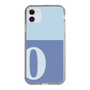 Slim Protection Case［ Original - initial two tone - O blue ］