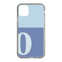 Slim Protection Case［ Original - initial two tone - O blue ］