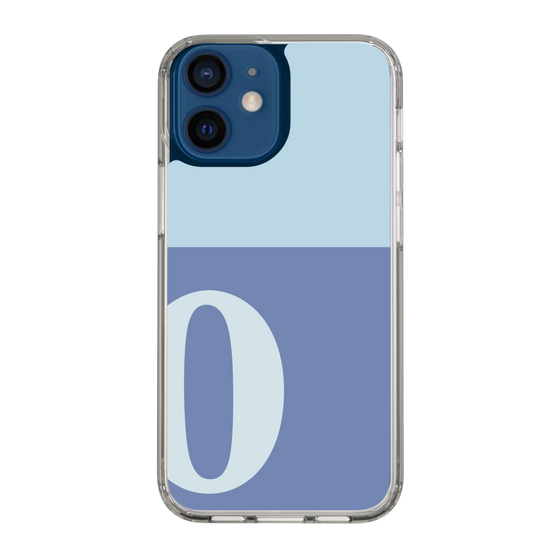 Slim Protection Case［ Original - initial two tone - O blue ］