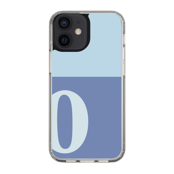Slim Protection Case［ Original - initial two tone - O blue ］
