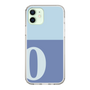Slim Protection Case［ Original - initial two tone - O blue ］