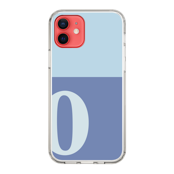Slim Protection Case［ Original - initial two tone - O blue ］