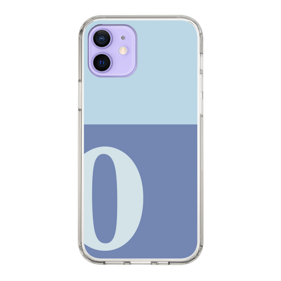 Slim Protection Case［ Original - initial two tone - O blue ］