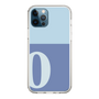 Slim Protection Case［ Original - initial two tone - O blue ］