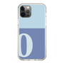 Slim Protection Case［ Original - initial two tone - O blue ］