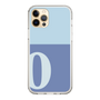 Slim Protection Case［ Original - initial two tone - O blue ］