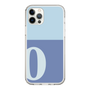 Slim Protection Case［ Original - initial two tone - O blue ］