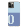 Slim Protection Case［ Original - initial two tone - O blue ］