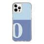 Slim Protection Case［ Original - initial two tone - O blue ］