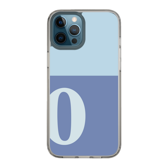 Slim Protection Case［ Original - initial two tone - O blue ］