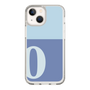 Slim Protection Case［ Original - initial two tone - O blue ］