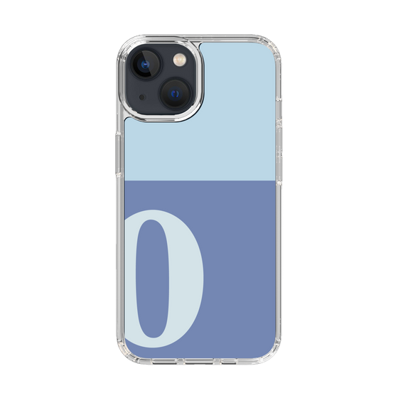 Slim Protection Case［ Original - initial two tone - O blue ］