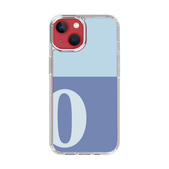 Slim Protection Case［ Original - initial two tone - O blue ］
