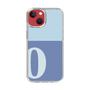 Slim Protection Case［ Original - initial two tone - O blue ］