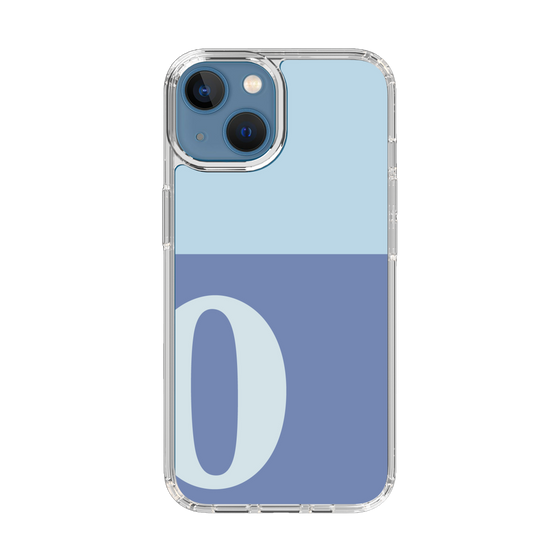 Slim Protection Case［ Original - initial two tone - O blue ］